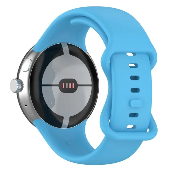 Curea pentru Google Pixel Watch 3 45mm - Techsuit Watchband (W031) - Light Blue Curea pentru Google Pixel Watch 3 45mm - Techsuit Watchband (W031) - Light Blue