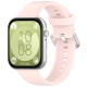 Curea pentru Huawei Watch Fit 3 - Techsuit Watchband 24mm (W061) - Pink Curea pentru Huawei Watch Fit 3 - Techsuit Watchband 24mm (W061) - Pink