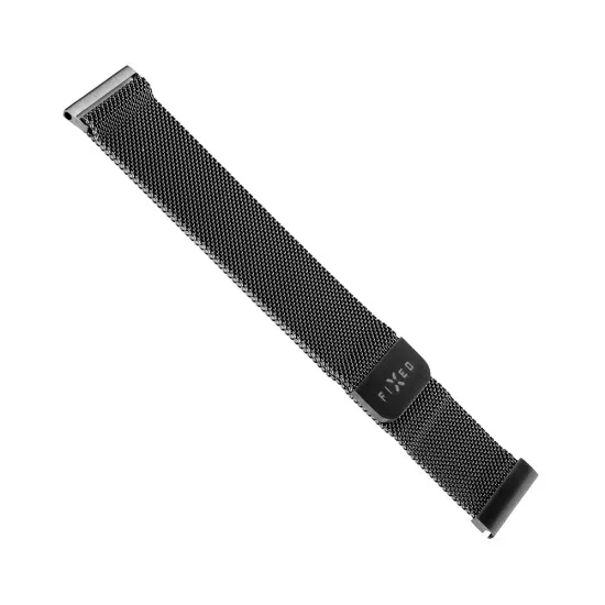 Curea pentru Huawei Watch GT 2 (46mm)/GT 2 Pro/GT 3 Pro (46mm)/Ultimate, Xiaomi Watch S1 - Fixed Mesh Strap - Black Curea pentru Huawei Watch GT 2 (46mm)/GT 2 Pro/GT 3 Pro (46mm)/Ultimate, Xiaomi Watch S1 - Fixed Mesh Strap - Black
