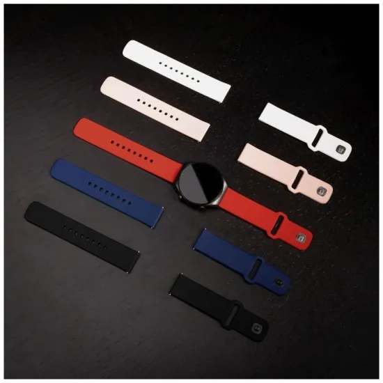 Curea pentru Huawei Watch GT 2 (46mm)/GT 2 Pro/GT 3 Pro (46mm)/Ultimate, Xiaomi Watch S1 - Fixed Sporty Strap Set - Blue