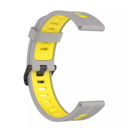 Curea pentru Huawei Watch GT 2 (46mm)/GT 2 Pro/GT 3 Pro (46mm)/Ultimate, Xiaomi Watch S1 - Techsuit Watchband 22mm (W002) - Gray Curea pentru Huawei Watch GT 2 (46mm)/GT 2 Pro/GT 3 Pro (46mm)/Ultimate, Xiaomi Watch S1 - Techsuit Watchband 22mm (W002) - Gray