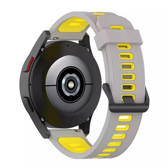Curea pentru Huawei Watch GT 2 (46mm)/GT 2 Pro/GT 3 Pro (46mm)/Ultimate, Xiaomi Watch S1 - Techsuit Watchband 22mm (W002) - Gray Curea pentru Huawei Watch GT 2 (46mm)/GT 2 Pro/GT 3 Pro (46mm)/Ultimate, Xiaomi Watch S1 - Techsuit Watchband 22mm (W002) - Gray