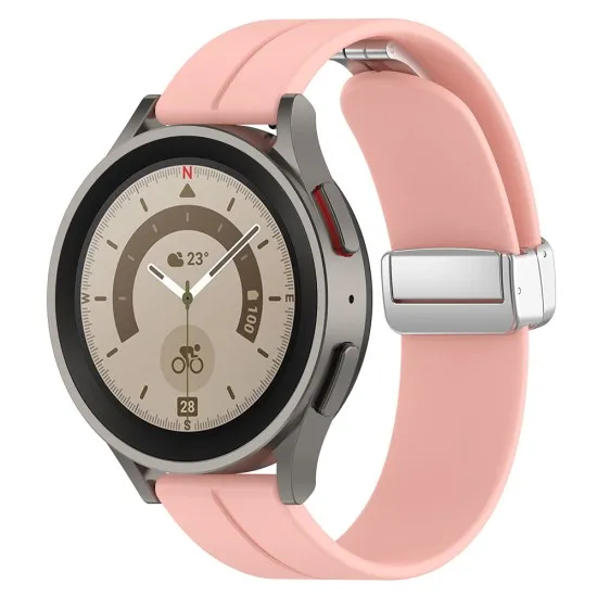 Curea pentru Huawei Watch GT 2 (46mm)/GT 2 Pro/GT 3 Pro (46mm)/Ultimate, Xiaomi Watch S1 - Techsuit Watchband (W011) - Pink Curea pentru Huawei Watch GT 2 (46mm)/GT 2 Pro/GT 3 Pro (46mm)/Ultimate, Xiaomi Watch S1 - Techsuit Watchband (W011) - Pink