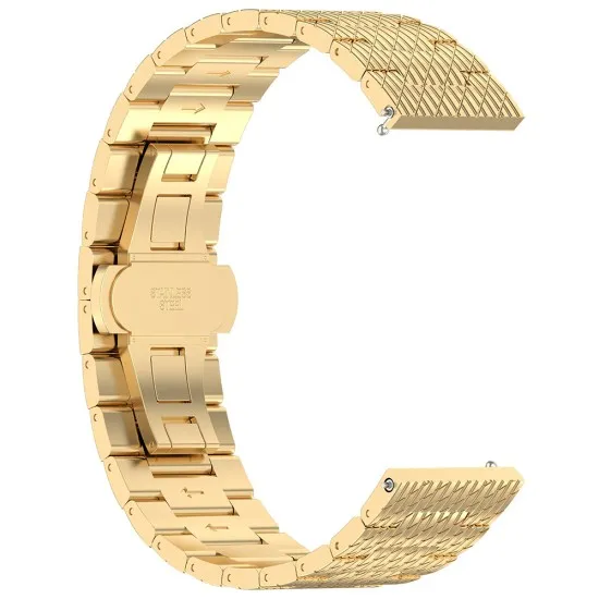 Curea pentru Huawei Watch GT 2 (46mm)/GT 2 Pro/GT 3 Pro (46mm)/Ultimate, Xiaomi Watch S1 - Techsuit Watchband (W052) - Gold Curea pentru Huawei Watch GT 2 (46mm)/GT 2 Pro/GT 3 Pro (46mm)/Ultimate, Xiaomi Watch S1 - Techsuit Watchband (W052) - Gold