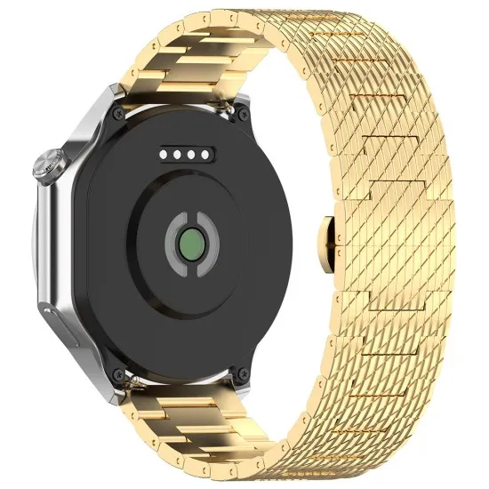 Curea pentru Huawei Watch GT 2 (46mm)/GT 2 Pro/GT 3 Pro (46mm)/Ultimate, Xiaomi Watch S1 - Techsuit Watchband (W052) - Gold Curea pentru Huawei Watch GT 2 (46mm)/GT 2 Pro/GT 3 Pro (46mm)/Ultimate, Xiaomi Watch S1 - Techsuit Watchband (W052) - Gold