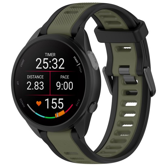 Curea pentru Huawei Watch GT 4 (41mm)/W1/Honor Watch S1/Garmin Venu 2S/Vivoactive 4S - Techsuit Watchband (W053) - Khaki Curea pentru Huawei Watch GT 4 (41mm)/W1/Honor Watch S1/Garmin Venu 2S/Vivoactive 4S - Techsuit Watchband (W053) - Khaki