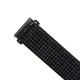 Curea pentru Samsung Galaxy Watch 4/5/Active 2, Huawei Watch GT 3 (42mm)/GT 3 Pro (43mm) - Fixed Nylon Strap - Reflective Black