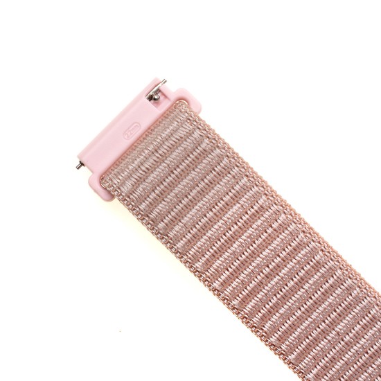 Curea pentru Samsung Galaxy Watch 4/5/Active 2, Huawei Watch GT 3 (42mm)/GT 3 Pro (43mm) - Fixed Nylon Strap - Rose Gold Curea pentru Samsung Galaxy Watch 4/5/Active 2, Huawei Watch GT 3 (42mm)/GT 3 Pro (43mm) - Fixed Nylon Strap - Rose Gold
