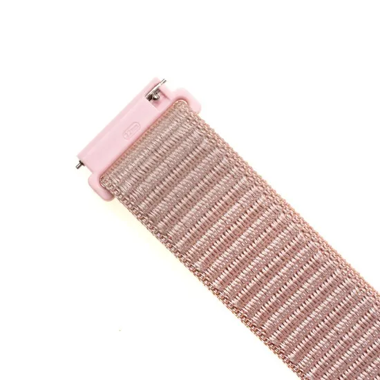 Curea pentru Samsung Galaxy Watch 4/5/Active 2, Huawei Watch GT 3 (42mm)/GT 3 Pro (43mm) - Fixed Nylon Strap - Rose Gold Curea pentru Samsung Galaxy Watch 4/5/Active 2, Huawei Watch GT 3 (42mm)/GT 3 Pro (43mm) - Fixed Nylon Strap - Rose Gold