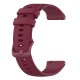 Curea pentru Samsung Galaxy Watch 4/5/Active 2, Huawei Watch GT 3 (42mm)/GT 3 Pro (43mm) - Techsuit Watchband 20mm (W006) - Burgundy