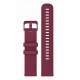 Curea pentru Samsung Galaxy Watch 4/5/Active 2, Huawei Watch GT 3 (42mm)/GT 3 Pro (43mm) - Techsuit Watchband 20mm (W006) - Burgundy