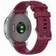 Curea pentru Samsung Galaxy Watch 4/5/Active 2, Huawei Watch GT 3 (42mm)/GT 3 Pro (43mm) - Techsuit Watchband 20mm (W006) - Burgundy