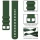 Curea pentru Samsung Galaxy Watch 4/5/Active 2, Huawei Watch GT 3 (42mm)/GT 3 Pro (43mm) - Techsuit Watchband 20mm (W006) - Green Curea pentru Samsung Galaxy Watch 4/5/Active 2, Huawei Watch GT 3 (42mm)/GT 3 Pro (43mm) - Techsuit Watchband 20mm (W006) - Green