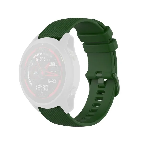 Curea pentru Samsung Galaxy Watch 4/5/Active 2, Huawei Watch GT 3 (42mm)/GT 3 Pro (43mm) - Techsuit Watchband 20mm (W006) - Green Curea pentru Samsung Galaxy Watch 4/5/Active 2, Huawei Watch GT 3 (42mm)/GT 3 Pro (43mm) - Techsuit Watchband 20mm (W006) - Green
