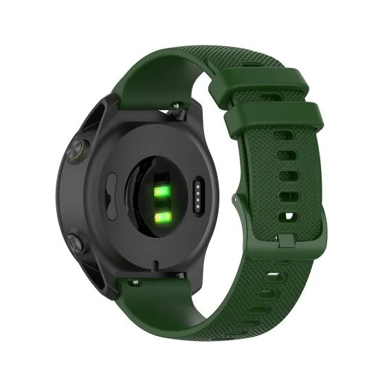 Curea pentru Samsung Galaxy Watch 4/5/Active 2, Huawei Watch GT 3 (42mm)/GT 3 Pro (43mm) - Techsuit Watchband 20mm (W006) - Green Curea pentru Samsung Galaxy Watch 4/5/Active 2, Huawei Watch GT 3 (42mm)/GT 3 Pro (43mm) - Techsuit Watchband 20mm (W006) - Green