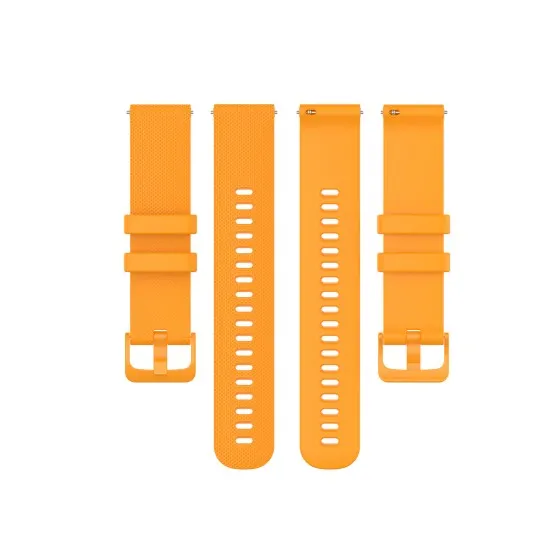 Curea pentru Samsung Galaxy Watch 4/5/Active 2, Huawei Watch GT 3 (42mm)/GT 3 Pro (43mm) - Techsuit Watchband 20mm (W006) - Orange Curea pentru Samsung Galaxy Watch 4/5/Active 2, Huawei Watch GT 3 (42mm)/GT 3 Pro (43mm) - Techsuit Watchband 20mm (W006) - Orange