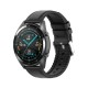 Curea pentru Samsung Galaxy Watch 4/5/Active 2, Huawei Watch GT 3 (42mm)/GT 3 Pro (43mm) - Techsuit Watchband 20mm (W007) - Black