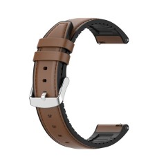 Curea pentru  Samsung Galaxy Watch 4/5/Active 2, Huawei Watch GT 3 (42mm)/GT 3 Pro (43mm) - Techsuit Watchband 20mm (W007) - Brown Curea pentru  Samsung Galaxy Watch 4/5/Active 2, Huawei Watch GT 3 (42mm)/GT 3 Pro (43mm) - Techsuit Watchband 20mm (W007) - Brown
