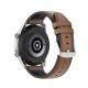 Curea pentru  Samsung Galaxy Watch 4/5/Active 2, Huawei Watch GT 3 (42mm)/GT 3 Pro (43mm) - Techsuit Watchband 20mm (W007) - Brown