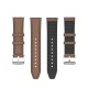 Curea pentru  Samsung Galaxy Watch 4/5/Active 2, Huawei Watch GT 3 (42mm)/GT 3 Pro (43mm) - Techsuit Watchband 20mm (W007) - Brown