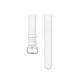 Curea pentru Samsung Galaxy Watch 4/5/Active 2, Huawei Watch GT 3 (42mm)/GT 3 Pro (43mm) - Techsuit Watchband 20mm (W007PU) - White
