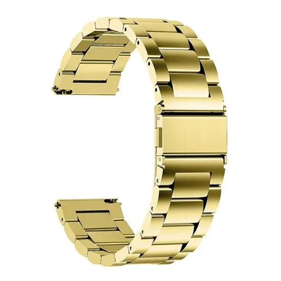 Curea pentru Samsung Galaxy Watch 4/5/Active 2, Huawei Watch GT 3 (42mm)/GT 3 Pro (43mm) - Techsuit Watchband 20mm (W010) - Gold Curea pentru Samsung Galaxy Watch 4/5/Active 2, Huawei Watch GT 3 (42mm)/GT 3 Pro (43mm) - Techsuit Watchband 20mm (W010) - Gold