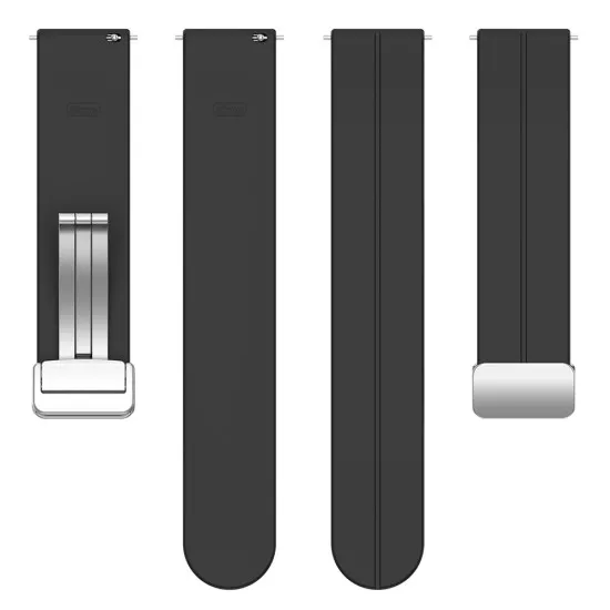 Curea pentru Samsung Galaxy Watch 4/5/Active 2, Huawei Watch GT 3 (42mm)/GT 3 Pro (43mm) - Techsuit Watchband (W011) - Black Curea pentru Samsung Galaxy Watch 4/5/Active 2, Huawei Watch GT 3 (42mm)/GT 3 Pro (43mm) - Techsuit Watchband (W011) - Black