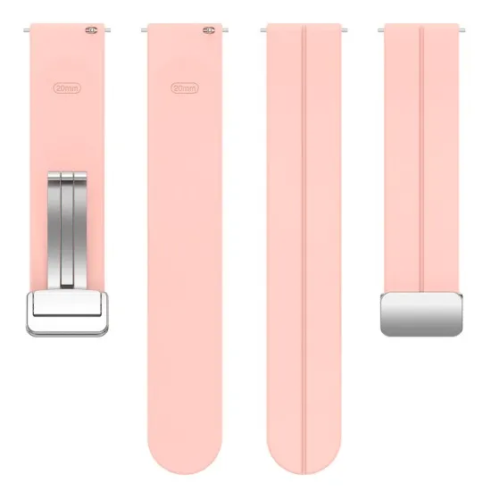 Curea pentru Samsung Galaxy Watch 4/5/Active 2, Huawei Watch GT 3 (42mm)/GT 3 Pro (43mm) - Techsuit Watchband (W011) - Pink Curea pentru Samsung Galaxy Watch 4/5/Active 2, Huawei Watch GT 3 (42mm)/GT 3 Pro (43mm) - Techsuit Watchband (W011) - Pink