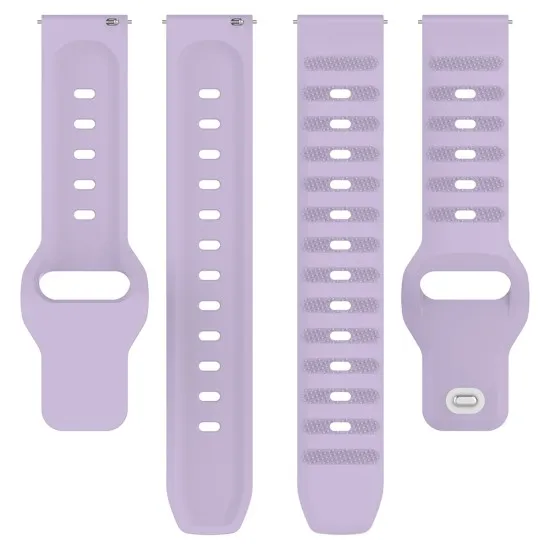 Curea pentru Samsung Galaxy Watch 4/5/Active 2, Huawei Watch GT 3 (42mm)/GT 3 Pro (43mm) - Techsuit Watchband (W050) - Purple Curea pentru Samsung Galaxy Watch 4/5/Active 2, Huawei Watch GT 3 (42mm)/GT 3 Pro (43mm) - Techsuit Watchband (W050) - Purple