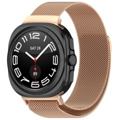 Curea pentru Samsung Galaxy Watch Ultra 47mm - Techsuit Watchband 35mm (W009) - Rose Gold Curea pentru Samsung Galaxy Watch Ultra 47mm - Techsuit Watchband 35mm (W009) - Rose Gold