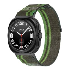 Curea pentru Samsung Galaxy Watch Ultra 47mm - Techsuit Watchband (W054) - Green / Gray Curea pentru Samsung Galaxy Watch Ultra 47mm - Techsuit Watchband (W054) - Green / Gray