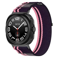Curea pentru Samsung Galaxy Watch Ultra 47mm - Techsuit Watchband (W054) - Pink / Black Curea pentru Samsung Galaxy Watch Ultra 47mm - Techsuit Watchband (W054) - Pink / Black