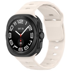 Curea pentru Samsung Galaxy Watch Ultra 47mm - Techsuit Watchband (W055) - Beige Curea pentru Samsung Galaxy Watch Ultra 47mm - Techsuit Watchband (W055) - Beige
