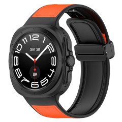 Curea pentru Samsung Galaxy Watch Ultra 47mm - Techsuit Watchband (W056) - Orange Curea pentru Samsung Galaxy Watch Ultra 47mm - Techsuit Watchband (W056) - Orange