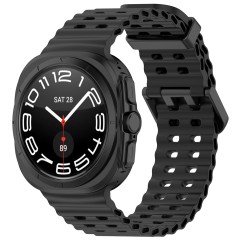 Curea pentru Samsung Galaxy Watch Ultra 47mm - Techsuit Watchband (W062) - Black Curea pentru Samsung Galaxy Watch Ultra 47mm - Techsuit Watchband (W062) - Black