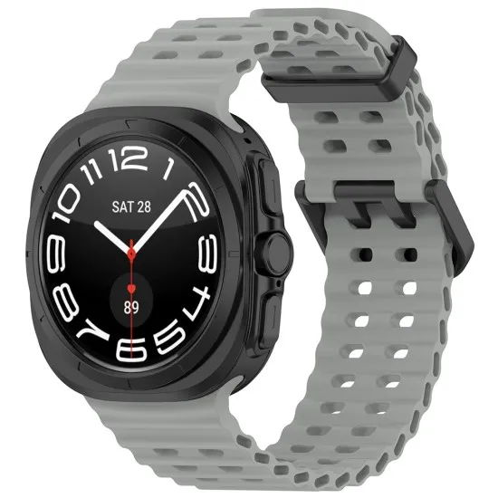 Curea pentru Samsung Galaxy Watch Ultra 47mm - Techsuit Watchband (W062) - Gray Curea pentru Samsung Galaxy Watch Ultra 47mm - Techsuit Watchband (W062) - Gray