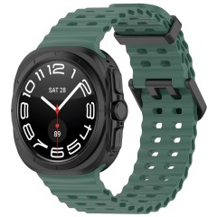 Curea pentru Samsung Galaxy Watch Ultra 47mm - Techsuit Watchband (W062) - Green Curea pentru Samsung Galaxy Watch Ultra 47mm - Techsuit Watchband (W062) - Green