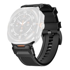 Curea pentru Samsung Galaxy Watch Ultra 47mm - Techsuit Watchband (W068) - Black Curea pentru Samsung Galaxy Watch Ultra 47mm - Techsuit Watchband (W068) - Black