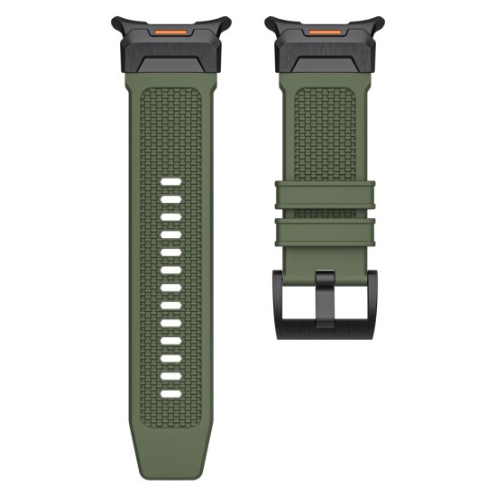 Curea pentru Samsung Galaxy Watch Ultra 47mm - Techsuit Watchband (W068) - Green / Black