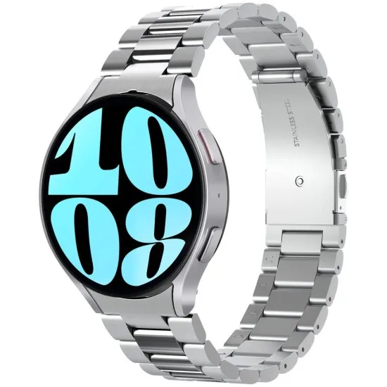 Curea pentru Samsung Galaxy Watch6 44mm - Spigen Modern Fit - Silver Curea pentru Samsung Galaxy Watch6 44mm - Spigen Modern Fit - Silver