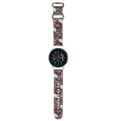 Curea pentru Samsung Watch (46mm)/Watch 3, Huawei Watch GT 2/GT 3 (46mm) - Hello Kitty Strap Silicone Tags Graffiti (HKUWLSDGPTP) - Pink Curea pentru Samsung Watch (46mm)/Watch 3, Huawei Watch GT 2/GT 3 (46mm) - Hello Kitty Strap Silicone Tags Graffiti (HKUWLSDGPTP) - Pink