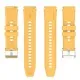 Curea pentru SHuawei Watch GT 2 (46mm)/GT 2 Pro/GT 3 Pro (46mm)/Ultimate, Xiaomi Watch S1 - Techsuit Watchband 22mm (W026) - Yellow