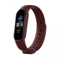 Curea pentru Xiaomi Mi Band 5 / 5 NFC / 6 / 6 NFC / Amazfit Band 5 - Techsuit Watchband (W013) - Dark Red Curea pentru Xiaomi Mi Band 5 / 5 NFC / 6 / 6 NFC / Amazfit Band 5 - Techsuit Watchband (W013) - Dark Red