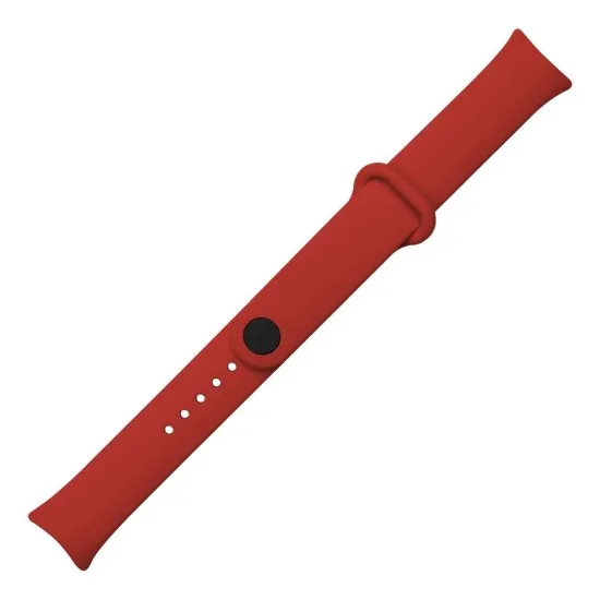 Curea pentru Xiaomi Mi Band 8 / 8 NFC / 9 / 9 NFC - Fixed Silicone Strap - Red Curea pentru Xiaomi Mi Band 8 / 8 NFC / 9 / 9 NFC - Fixed Silicone Strap - Red