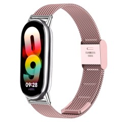Curea pentru Xiaomi Mi Band 8 / 8 NFC / 9 / 9 NFC - Techsuit Watchband (W022) - Rose Gold Curea pentru Xiaomi Mi Band 8 / 8 NFC / 9 / 9 NFC - Techsuit Watchband (W022) - Rose Gold