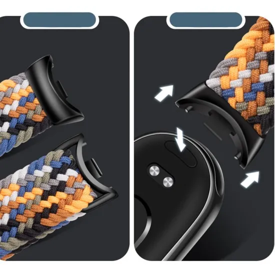 Curea pentru Xiaomi Mi Band 8 / 8 NFC / 9 / 9 NFC - Techsuit Watchband (W032) - Black Curea pentru Xiaomi Mi Band 8 / 8 NFC / 9 / 9 NFC - Techsuit Watchband (W032) - Black