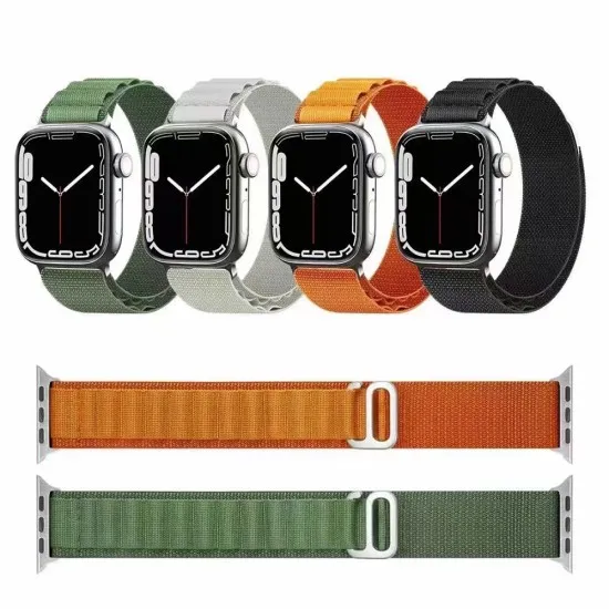 Curea pentruApple Watch 1/2/3/4/5/6/7/8/9/SE/SE 2 (38/40/41mm) - Techsuit Watchband (W037) - Army Green Curea pentruApple Watch 1/2/3/4/5/6/7/8/9/SE/SE 2 (38/40/41mm) - Techsuit Watchband (W037) - Army Green
