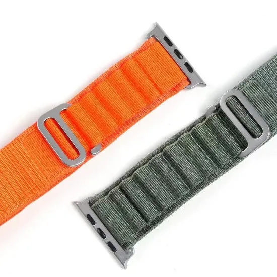 Curea pentruApple Watch 1/2/3/4/5/6/7/8/9/SE/SE 2 (38/40/41mm) - Techsuit Watchband (W037) - Army Green Curea pentruApple Watch 1/2/3/4/5/6/7/8/9/SE/SE 2 (38/40/41mm) - Techsuit Watchband (W037) - Army Green