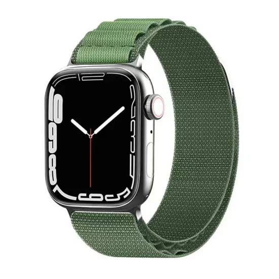 Curea pentruApple Watch 1/2/3/4/5/6/7/8/9/SE/SE 2 (38/40/41mm) - Techsuit Watchband (W037) - Army Green Curea pentruApple Watch 1/2/3/4/5/6/7/8/9/SE/SE 2 (38/40/41mm) - Techsuit Watchband (W037) - Army Green