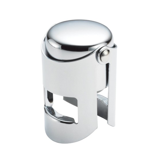 Dop Reutilizabil pentru Sticle - Techsuit Professional Stopper (CS01) - Silver